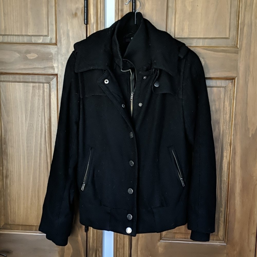 wool bomber jacket